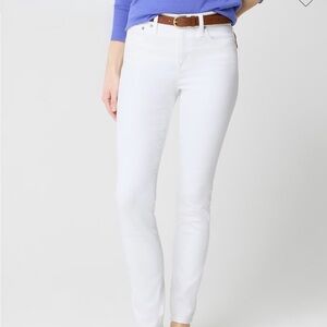 J. Crew Women's High Rise Cream Jeans